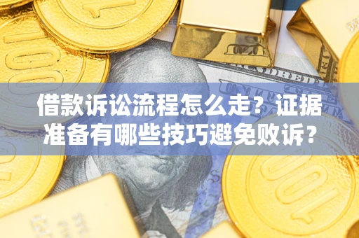 济南借款诉讼流程怎么走？证据准备有哪些技巧避免败诉？