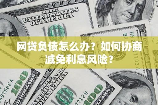 济南网贷负债怎么办？如何协商减免利息风险？