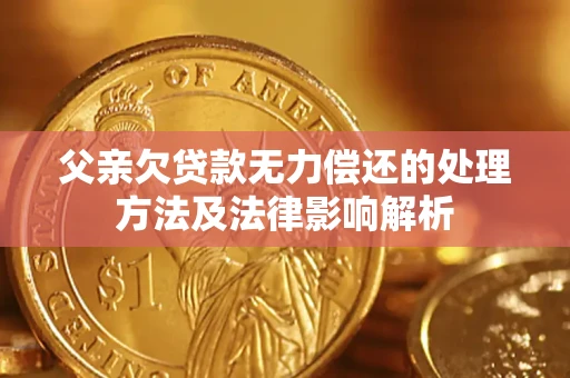 济南父亲欠贷款无力偿还的处理方法及法律影响解析