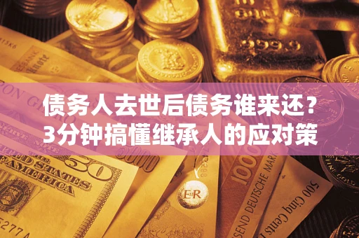 济南债务人去世后债务谁来还？3分钟搞懂继承人的应对策略
